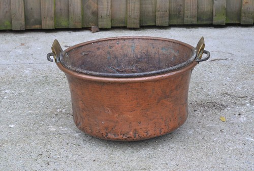 Antique copper boiler vintage