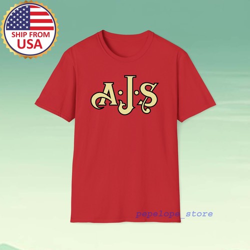 Ajs motorcycles men red - ajs, men's