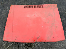 FORD ESCORT XR3i MK3 BONNET IN SUNBURST RED   01902 334914