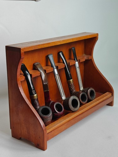 Vintage pipe set with - 5,