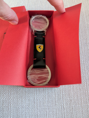 Ferrari evo saffiano - black, x