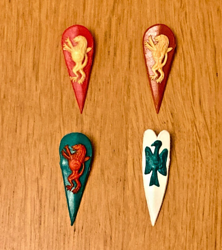 Timpo knights shields 4 - -,