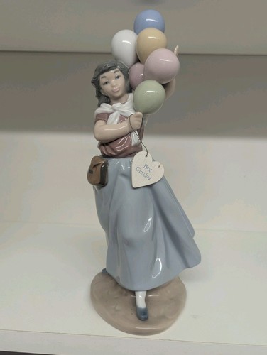 Lladro balloon seller - lladro, figurine
