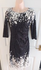 Phase Eight navy white lace