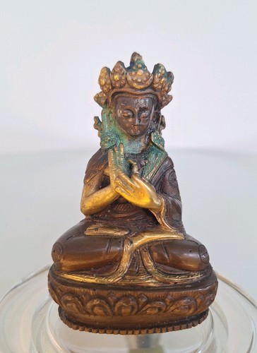 Antique tibetan bronze buddha - antique,