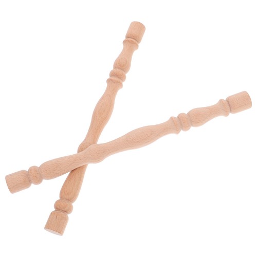 2pcs sturdy wooden roman - wooden,