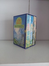 The Lord of the Rings Trilogy JRR Tolkien Unwin Vintage 80s Paperback Boxset