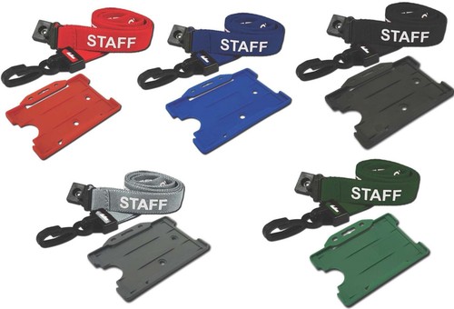 Staff neck strap lanyard - staff,