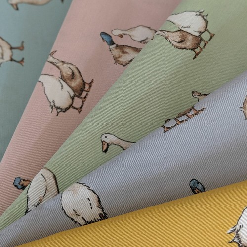 Shabby ducks design - design, cotton