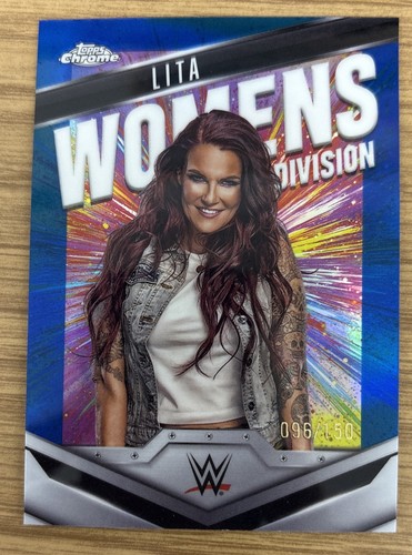 2025 topps chrome wwe women - chrome,