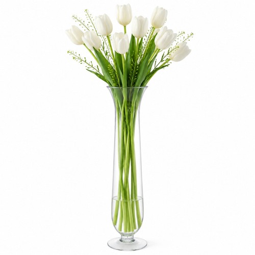 Tall glass flower - tall,
