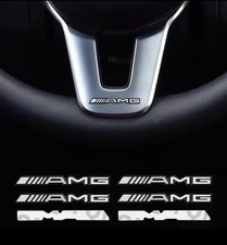 4x AMG Logo Interior Styling