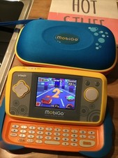 Vtech Mobi Go Touch Learning System Handheld & Game