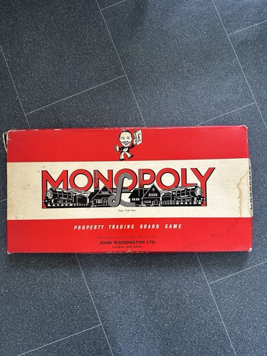 1950 monopoly game set - monopoly,