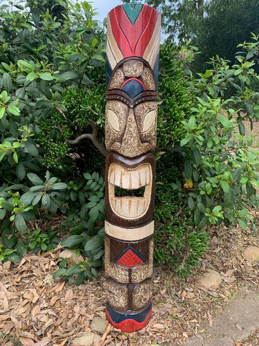 Tiki totem tahitian - tiki,