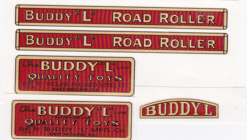 Buddy road roller - buddy-l,