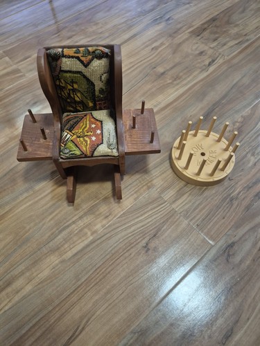 Vintage wooden rocking chair - vintage,