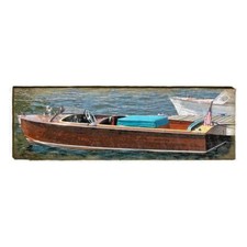 Vintage Chris Craft Boat Home Decor Sign Printed On Real Wood CHR1M