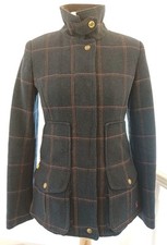 Joules Tweed Field Jacket Size
