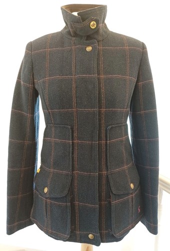 Joules tweed field jacket size - tweed,