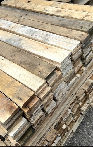 Reclaimed pallet wood - pallet, cladding