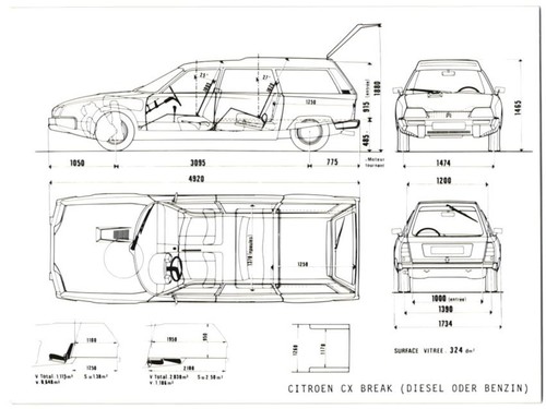 Photography citroen cx - photography, of