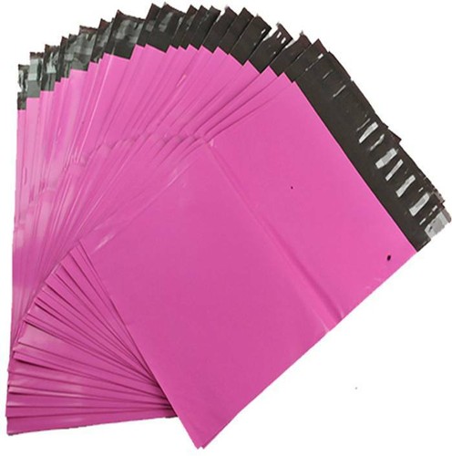 Pink postal mailing bags - pink,