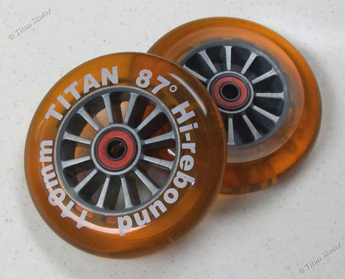 110mm orange scooter - 110mm,