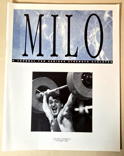Milo journal for serious - milo,