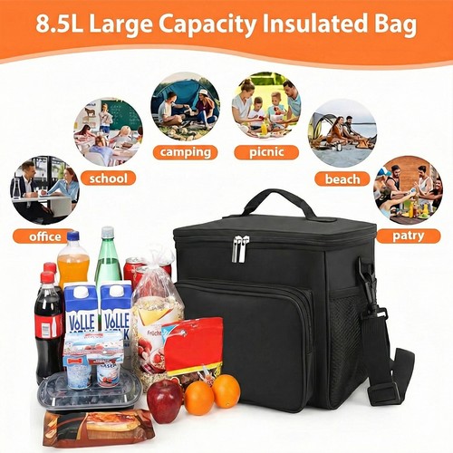 Insulated lunch bag - lunch, adult