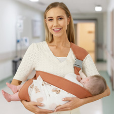 Baby Wrap Sling Carrier Sling Stretchy Breathable Backpacksr Hip-Seat Carrier