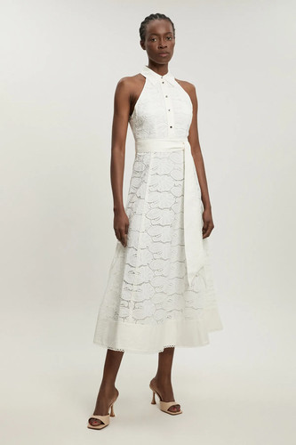 Karen millen midi dress womens - karen,