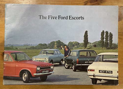 Ford escort brochure 1969 1970 - ford, 1969-1970