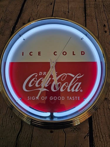 Coca cola neon wall - coca-cola,
