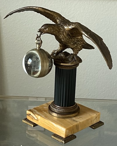 Vintage french bronze eagle - vintage,