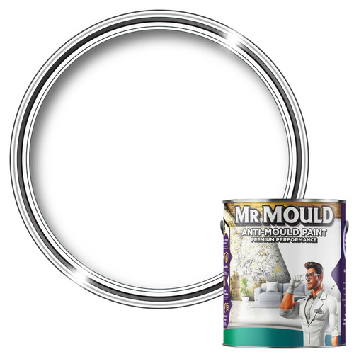 Anti mould wall paint white - wall,