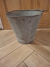 Vintage Galvanized Bucket/pail. Heavy Duty, Heat Resistant