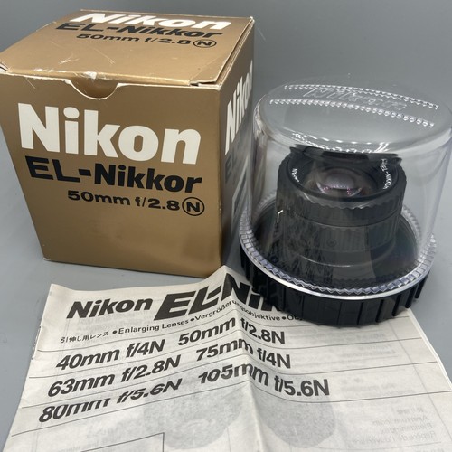 Nikon nikkor 50mm 8n - el, f2.8n