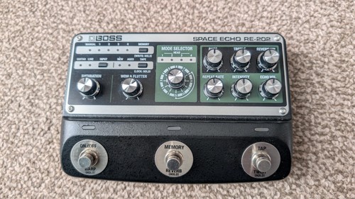 Boss 202 space - boss, delay