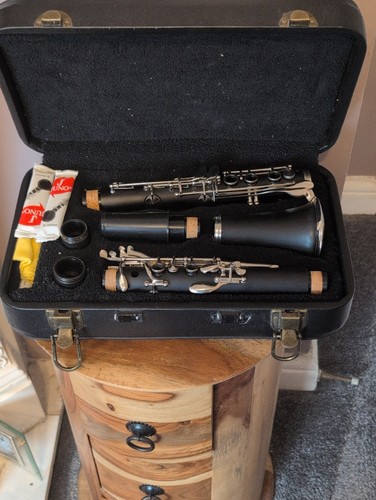 Clarinet with hard case - with,