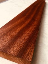 Solid Mahogany Timber Marine Grade Quarter Sawn Blank Craft Hobby DIY 2FT Long