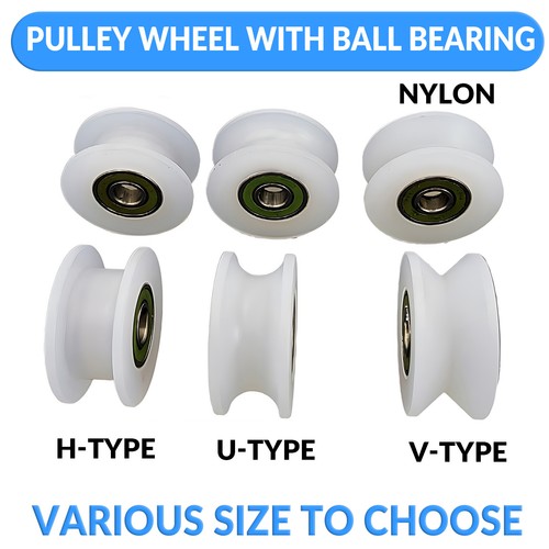 Nylon pulley wheel with ball - pulley,