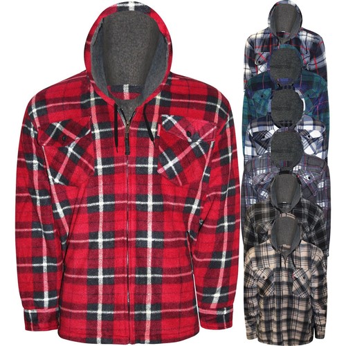 Mens padded shirt fur lined - mens,