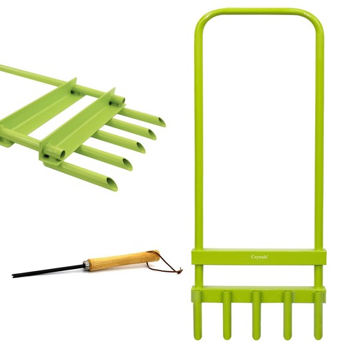 Hollow tine spike hand lawn - hollow,