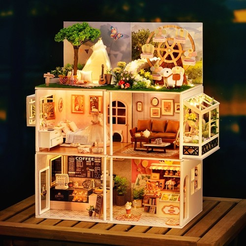 Diy dollhouse kit led lighting - kit,