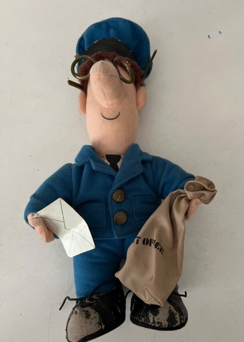 Vintage postman pat soft - pat, toy