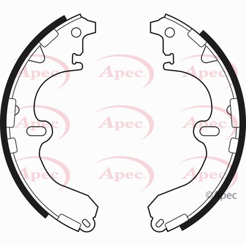 Brake shoes set - brake,