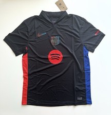 Nike Barcelona Football Shirt Away Black New 24/25 Size Large