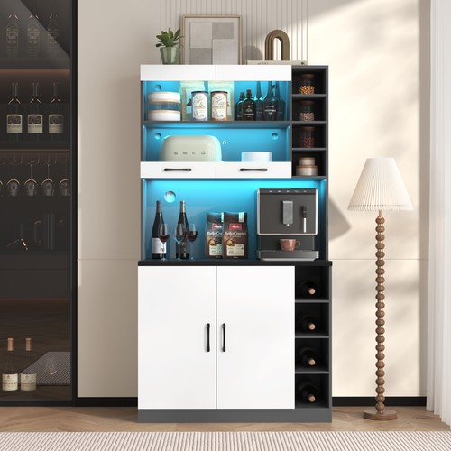 Tall kitchen pantry cabinet - tall, w/