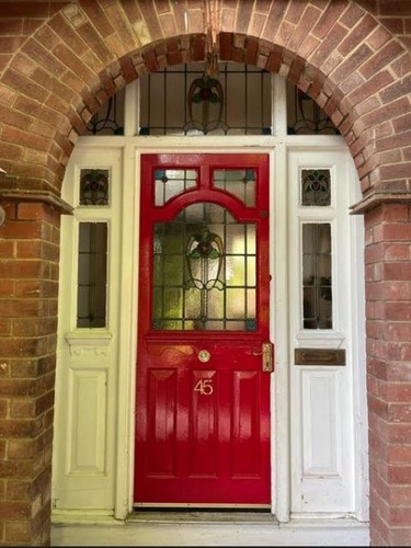 1930s front door - front, with